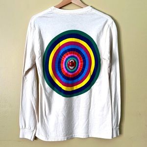 Urban Outfitters Kenny Scharf Spirals Long Sleeve Tee Size small
